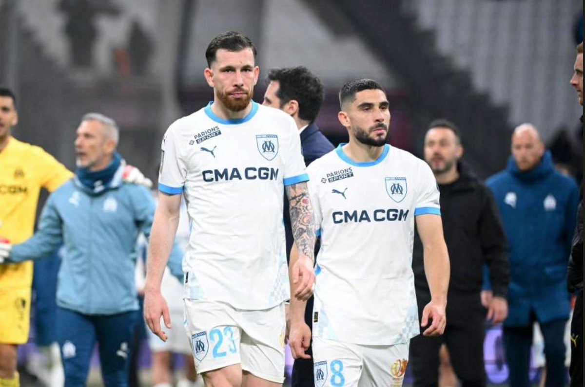 OMDatabase_'s tweet photo. Classement de Ligue 1 2024/25 sur la phase retour :

🥇 PSG - 25 points
🥈 Strasbourg - 20
🥉 Lyon et Nice - 17
...
8. Olympique de Marseille - 13 (4V, 1N, 4D)

L'OM a déjà perdu plus de matches sur ces 9 rencontres que sur les 17 de la phase aller (3).

#TeamOM #StatsOM https://t.co/kTdN3WPOWS