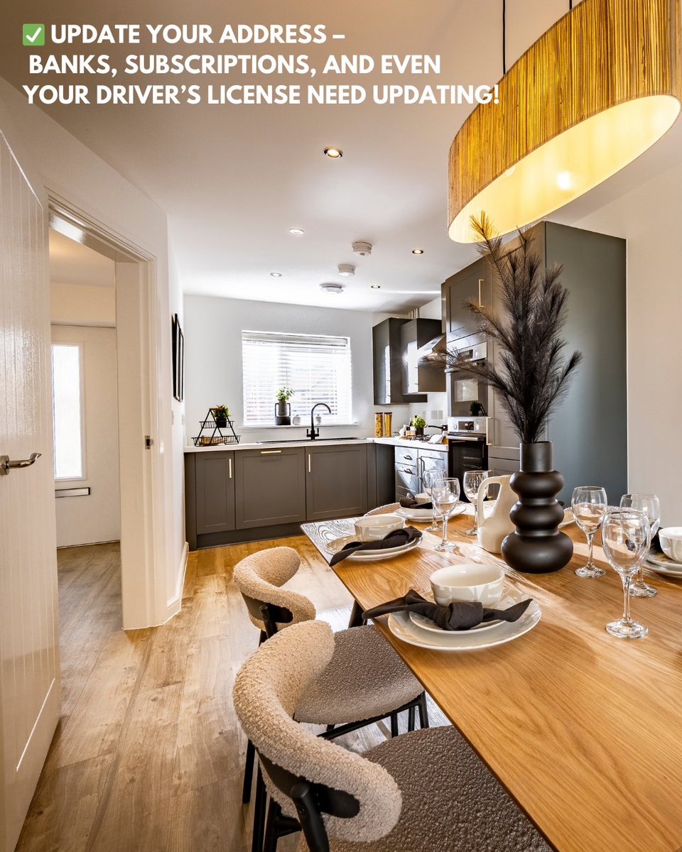 Moving home is exciting, but with so much to organise, key steps can easily be overlooked.

To help buyers stay on track, we’ve put together a must-do moving checklist - swipe through to see the essentials! ✅📦

#compendiumliving