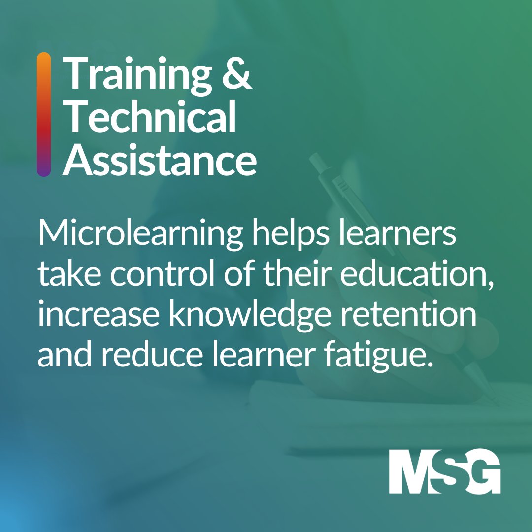 #TTA Tip: #Microlearning keeps audiences engaged, combatting learner fatigue we see in longer-form training. Be effective in reaching your trainees by taking their learning style—and available time—into consideration. #TTAAcademy
