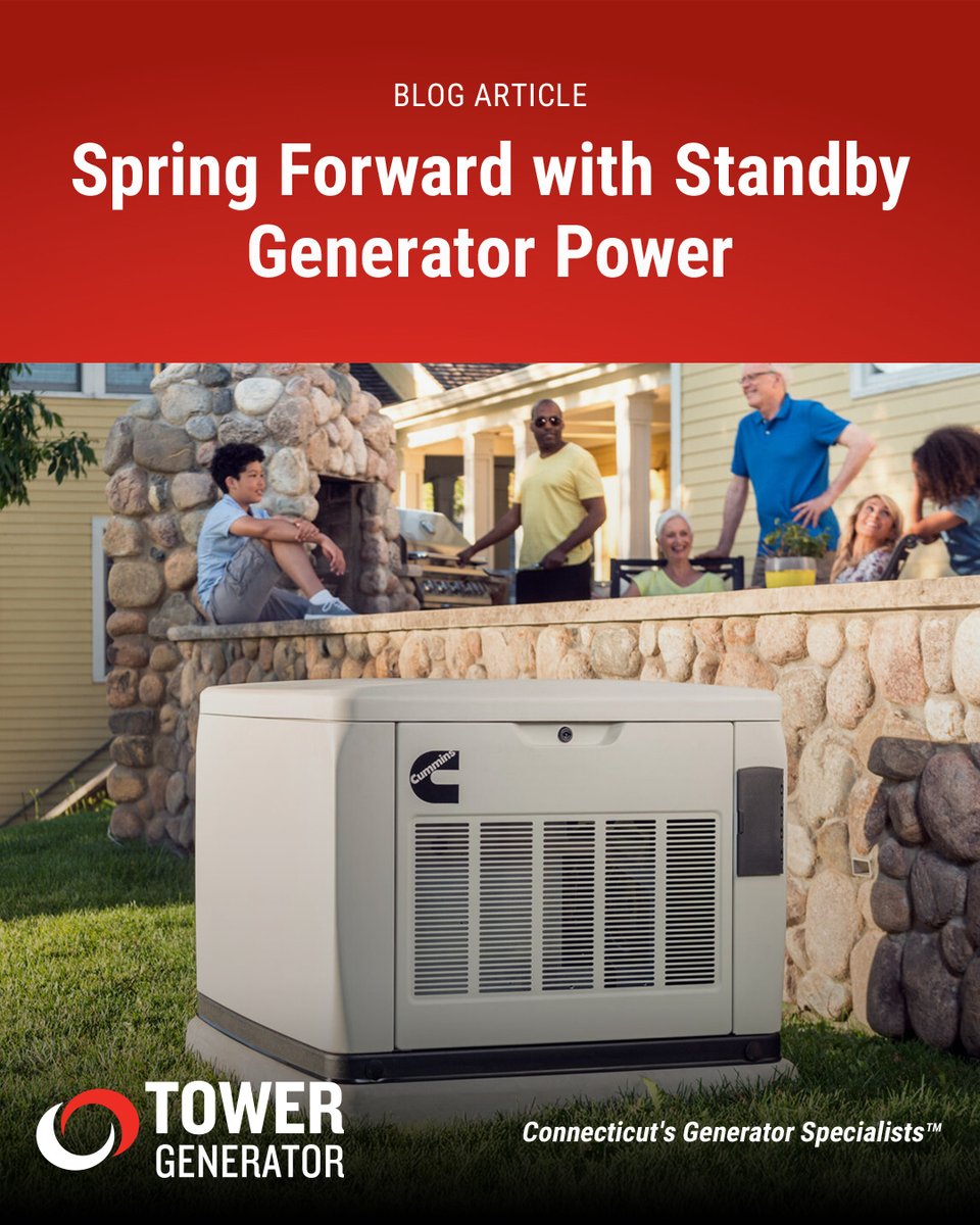 TowerGenerator's tweet image. Ready for spring storms? ⛈️ Don&apos;t get caught without power! @TowerGenerator shares essential generator maintenance tips in our helpful blog! Read article: hubs.ly/Q03bK2-Q0