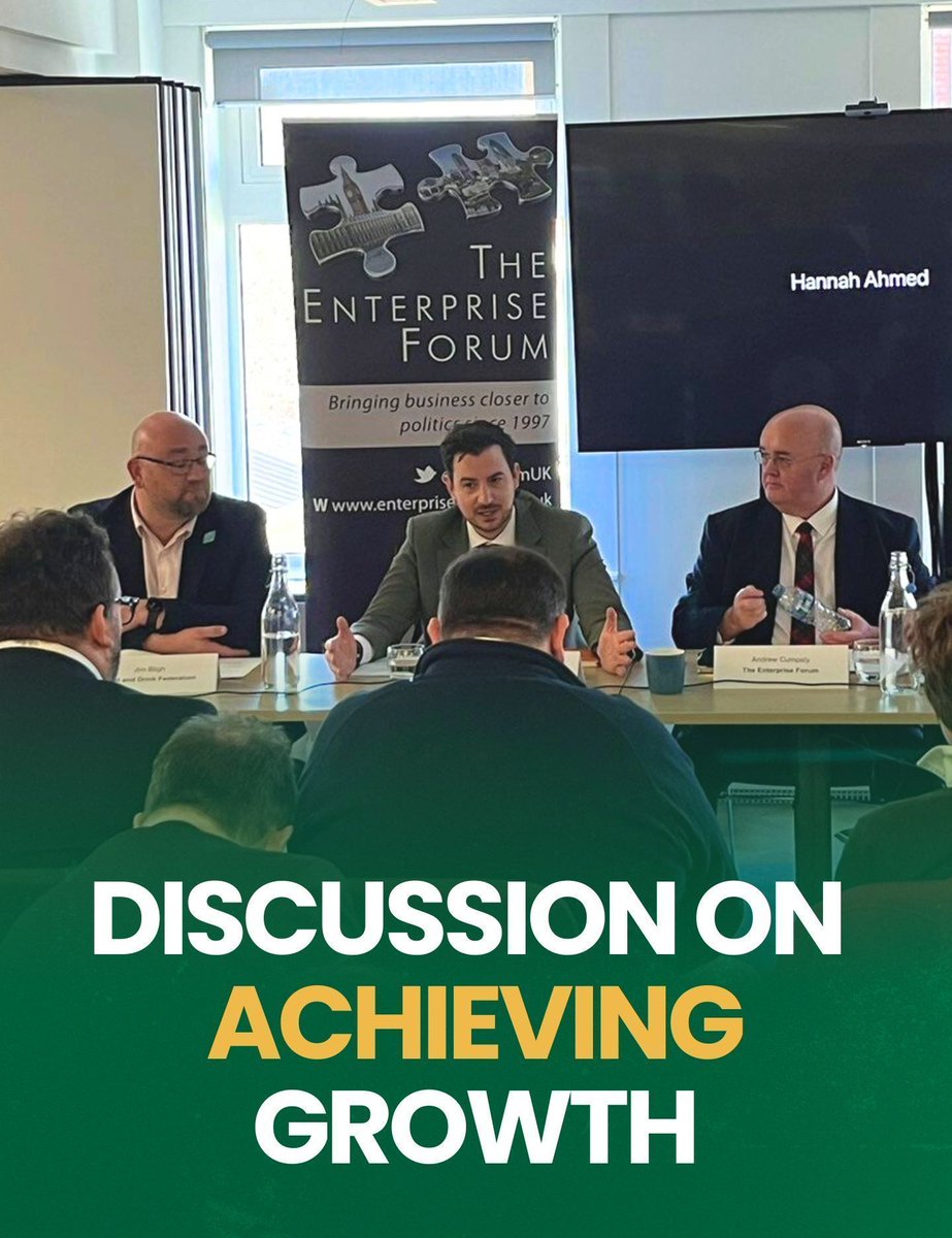 Great to join <a href="/EntForumUK/">The Enterprise Forum</a> to talk about industrial strategy, skills, and how we can drive economic growth.

I spoke about the challenges faced by the housing and construction sector and the Government's 10-year infrastructure plan that will create stability for the future of