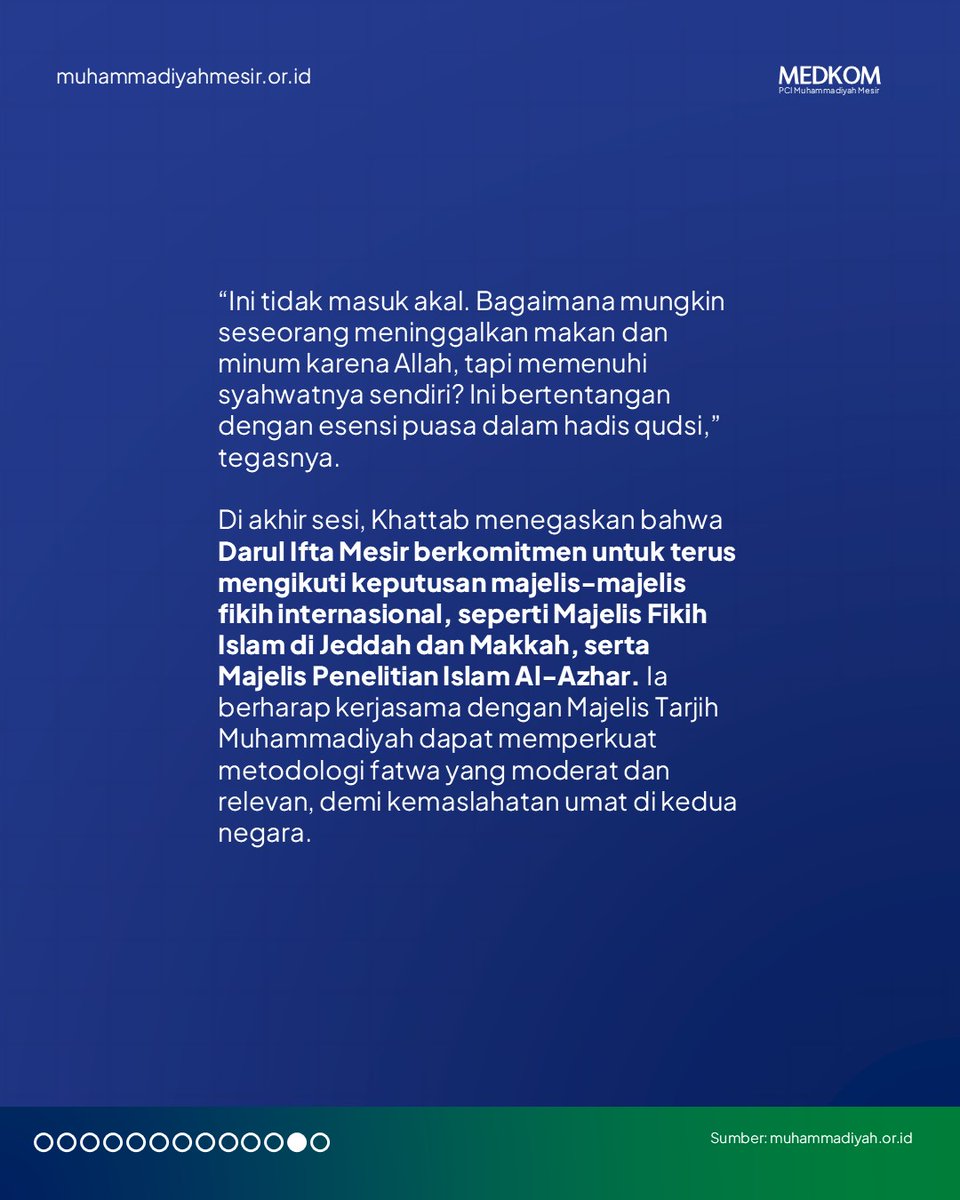 PcimMesir's tweet photo. ====================================== 
 
🔍 Find us on: 
Instagram: @muhammadiyahmesir 
Facebook: PCI Muhammadiyah Mesir 
Twitter: @PcimMesir 
Youtube: PCI Muhammadiyah Mesir 
Website: https://t.co/UKlUFF78PL 
 
Ⓒ Media dan Komunikasi Pimpinan Cabang Istimewa Muhammadiyah Mesir https://t.co/1PlkdqPES0
