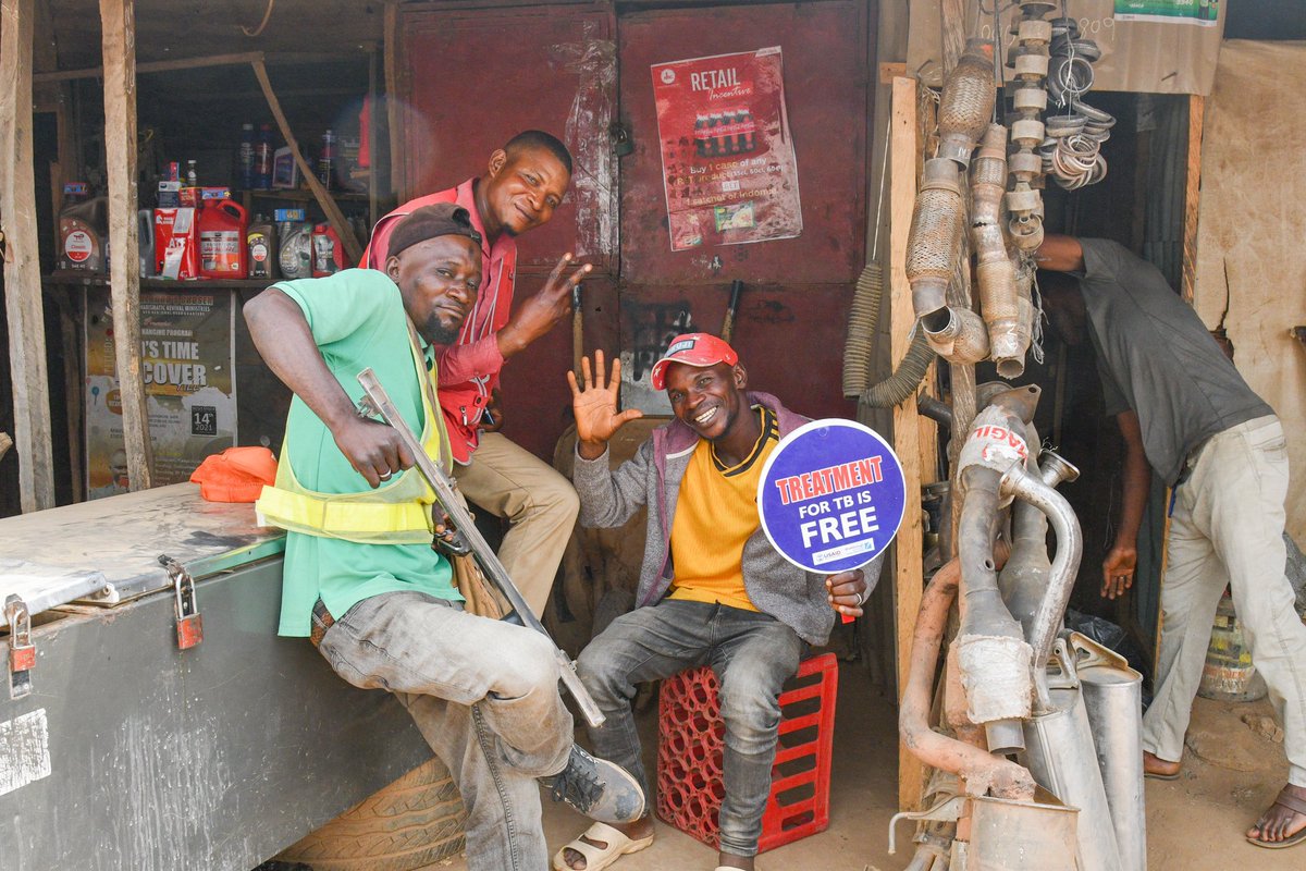 KncvNigeria's tweet photo. Health is wealth: KNCV Nigeria, in collaboration with the National Tuberculosis, Leprosy and Buruli Ulcer Control Program, raising awareness at APO Mechanic Village in Abuja during the 2024 World TB Day Community outreach
#YesWeCanEndTBCommit 
#WorldTBDay #EndTB #CheckAmO https://t.co/cWiSIbBuTd