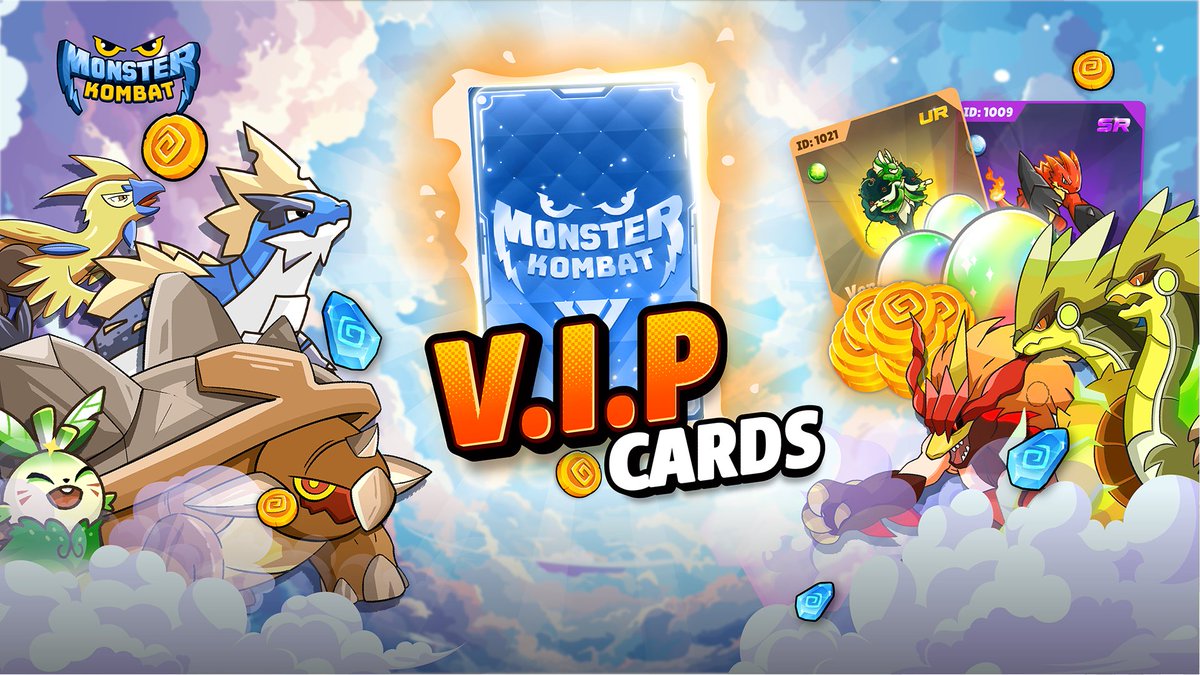 VIP Card is Back! Boost Your Power, Level Up Your Game

After listening to your invaluable feedback, Monster Kombat is excited to bring back the VIP Card - and it’s better than ever! Your love for the game drives us to keep improving, and this upgraded VIP Card gives you amazing