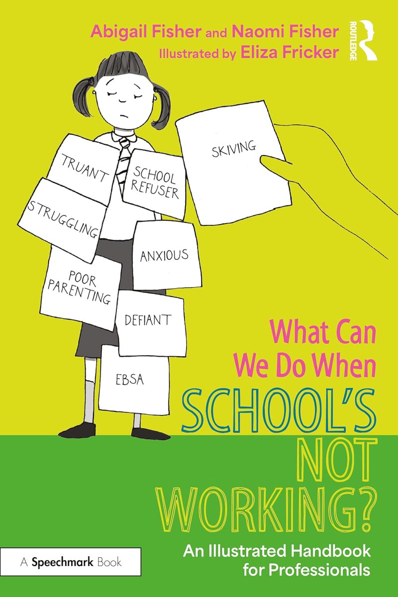 MsJoBillington's tweet image. Delighted to be hosting the launch event for the new title from Abigail Fisher, @naomicfisher and @_MissingTheMark - What Can We Do When School's Not Working?
Please join us for this free online event:
Wed 16th April 12 - 1pm
eventbrite.co.uk/e/book-launch-…