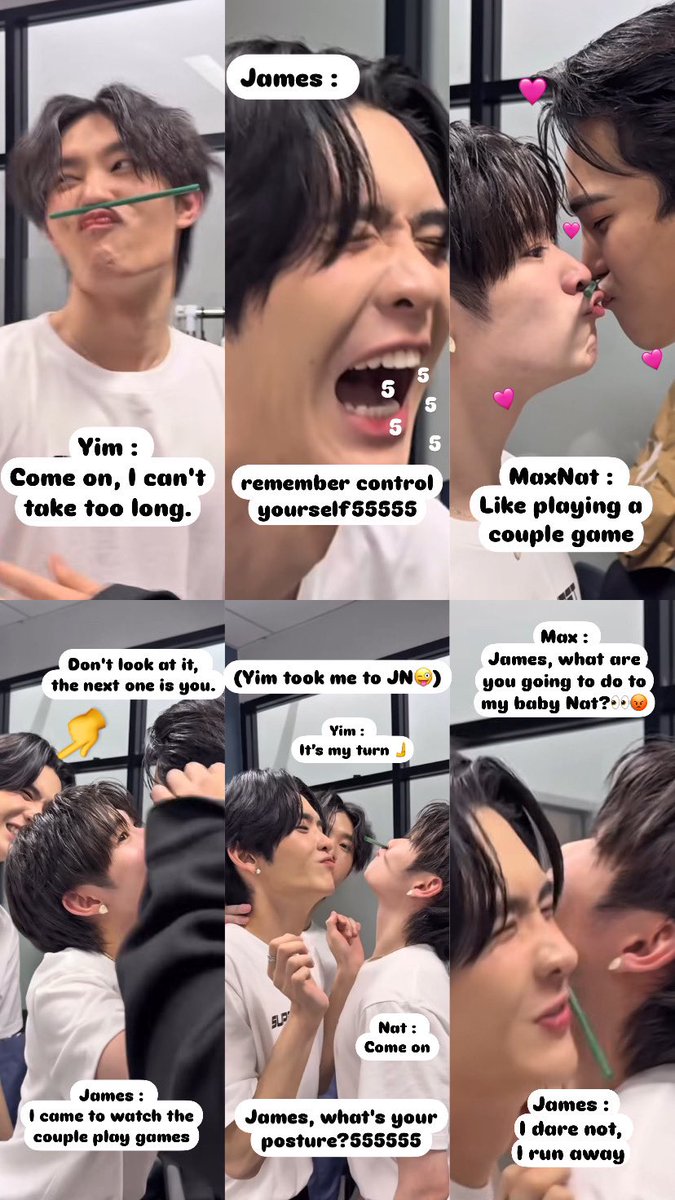 joye0304's tweet photo. I can't stand it. It's too funny.
I saw MaxNat and JamesNat👻🚢
James remember control yourself 55555
Please make more interesting videos like this. I love it so much.55555
#JamesSu #Mynameis_yim #natasitt #mmaxmax #MaxNat #JamesNat
🔗 https://t.co/dafEDQWNJs https://t.co/VLMErEjfZJ