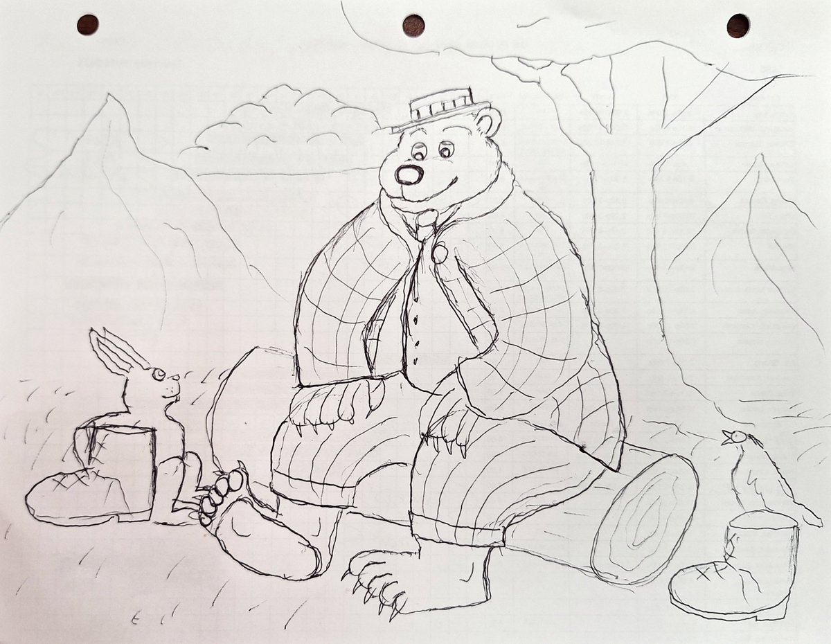 Gadzooks from "The Easter Bunny is Coming to Town" in a Rankin/Bass holiday special. He let Sunny the Bunny pull off his shoes. We'll, you can guess what happens next!