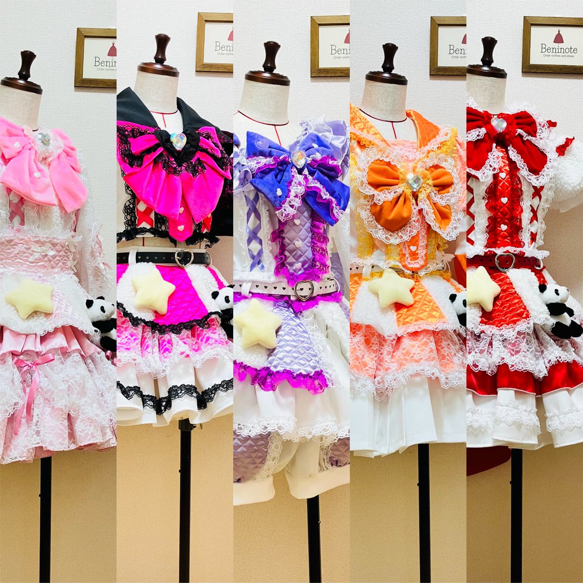 ♡♡KEYTOLIT衣装オーダーページ 🎀星箱Worksコラボヘッドドレス #ootd 🎀 #ロリィタ #ゴスロリ