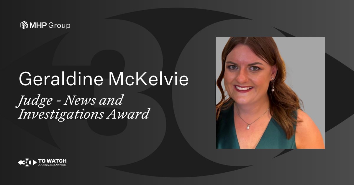 MHP Group (@mhpgroup_) on Twitter photo <a href="/geraldine_mck/">Geraldine McKelvie</a>, Senior Journalist - Dispatches Investigation Unit at Channel 4, is judging our News and Investigations category at this years 30 To Watch: Journalism Awards.
She says: “Winning a 30 To Watch gold award in 2019 had a hugely positive effect on my career. It’s a <a href="/geraldine_mck/">Geraldine McKelvie</a>, Senior Journalist - Dispatches Investigation Unit at Channel 4, is judging our News and Investigations category at this years 30 To Watch: Journalism Awards.
She says: “Winning a 30 To Watch gold award in 2019 had a hugely positive effect on my career. It’s a