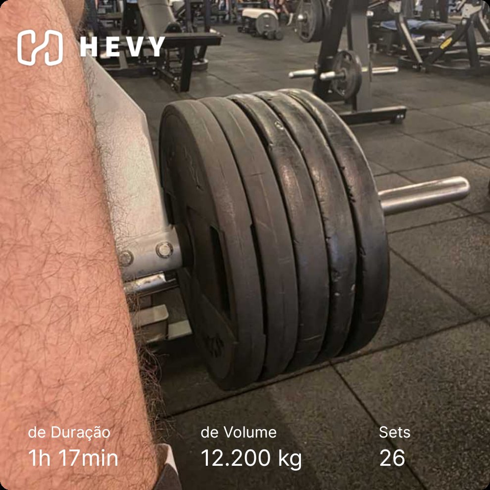 johnnyhelder's tweet photo. Veja o meu treinamento na Hevy! https://t.co/uOZXi64A4g https://t.co/fPtFRONjXq
