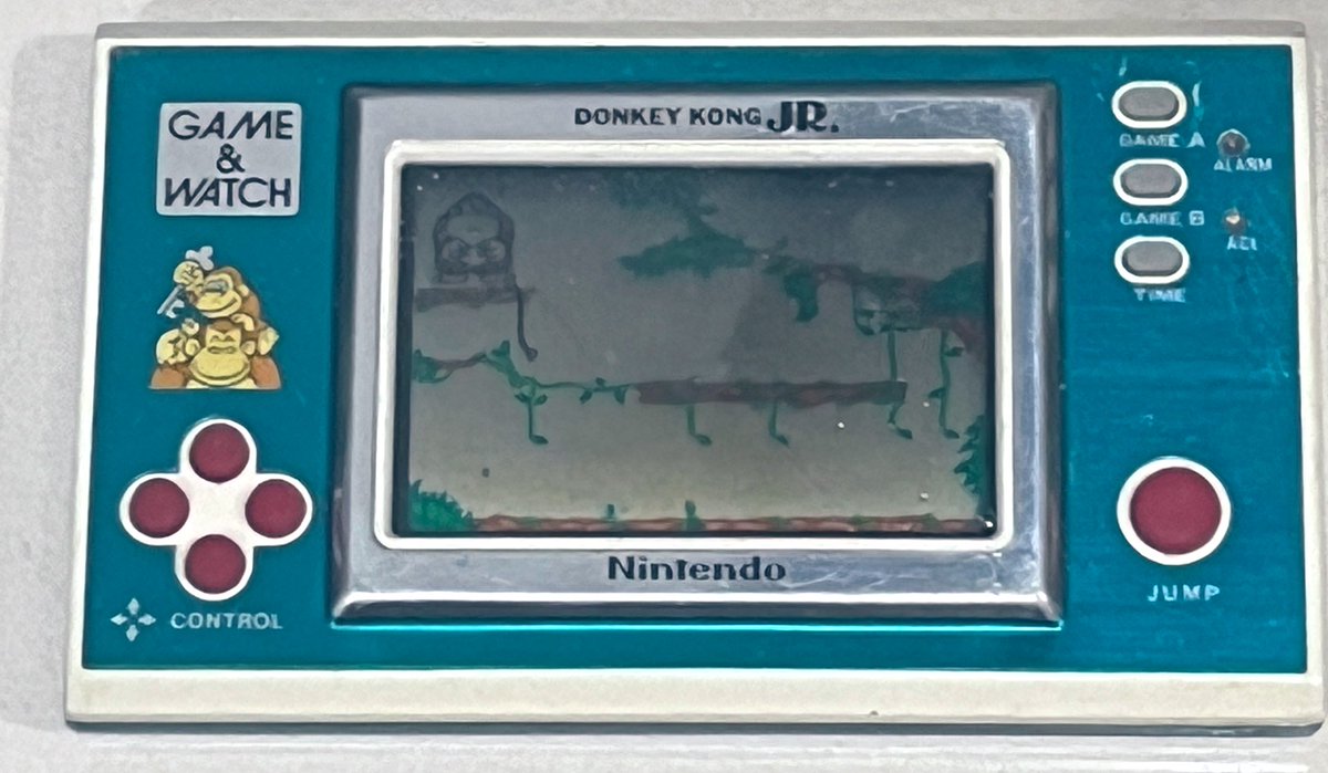 found this among others in a garage cleanup, been off grid for a bit, hope y’all are well. Proper gaming! #gameandwarch