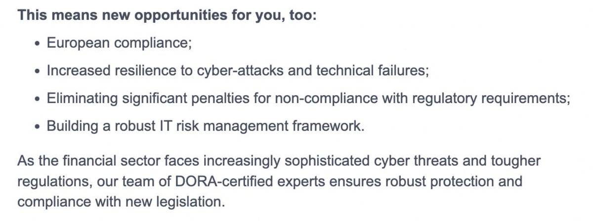 hxtechnology's tweet photo. European DORA Act: our new competence certification
#StandardsRule #EU #CyberSecurity #SecurityManager #SecuritySystem #protection https://t.co/ZGVQTp8lID