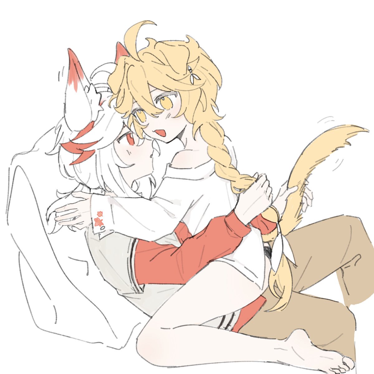 #Kazuther 🦊🐶👍