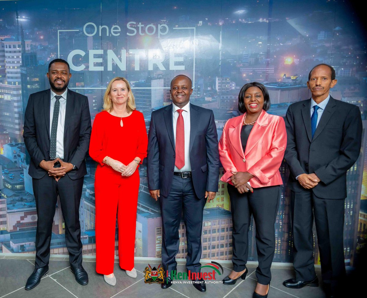 KenInvest was honored to host the Dutch Minister for Foreign Trade and Development, Ms. Reinette Klever, for an engaging discussion on Kenya’s investment landscape. The Minister was briefed on key investment facilitation initiatives, including the e-procedures portal and the
