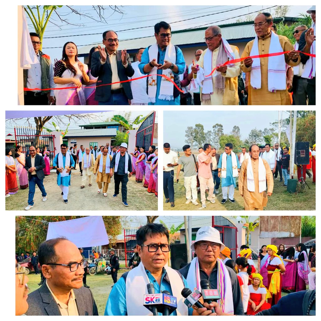 rsapam's tweet photo. Attended the inauguration of the club playground gate and fencing and Yaoshang sports prize distribution function organised by the Phoijing Awang Youth Club . Always a pleasure being in midst of my people. https://t.co/yYRUy8k18w