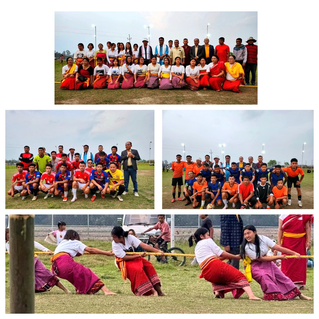 rsapam's tweet photo. Attended the inauguration of the club playground gate and fencing and Yaoshang sports prize distribution function organised by the Phoijing Awang Youth Club . Always a pleasure being in midst of my people. https://t.co/yYRUy8k18w