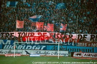steph_debar's tweet photo. Réponse en plusieurs tweets images et vidéos concernant les bâches volées aux parisiens :
- Lutece Falco
- Tigris Mystic (section) bâche entière + la moitié de leur bâche domicile
- Sus Scrofa
- Titans
- Army Korps (bâche Reject Army)
- Supras Auteuil (voir vidéo second tweet) https://t.co/ALkhQFjhx5