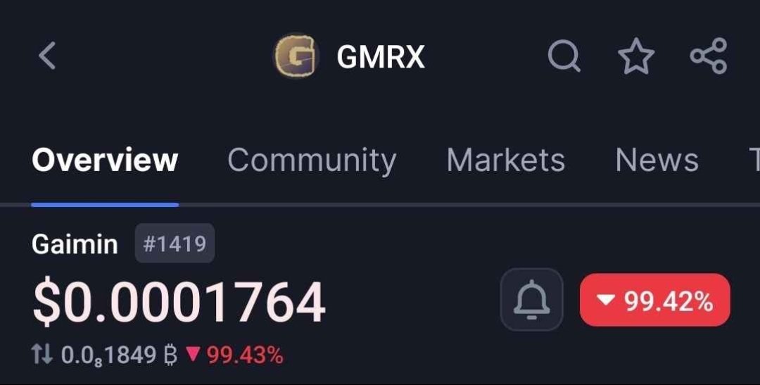 $GMRX IS SCAM. Check the post tweet media