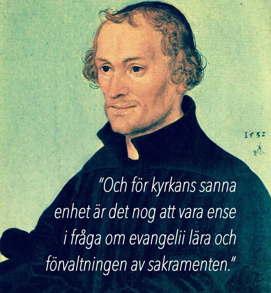 biblicum's tweet photo. Dessa ord av Ph. Melanchthon är hämtade från art. VII, ”Om kyrkan”, i Augsburgska bekännelsen. Många menar med utgångspunkt från dem, att den enda samstämmighet som behöver föreligga för kyrkogemenskap mellan kyrkor och församlingar, är att evangeliet… 
https://t.co/yFEOZ4IkPn https://t.co/m3gLo1wLXL
