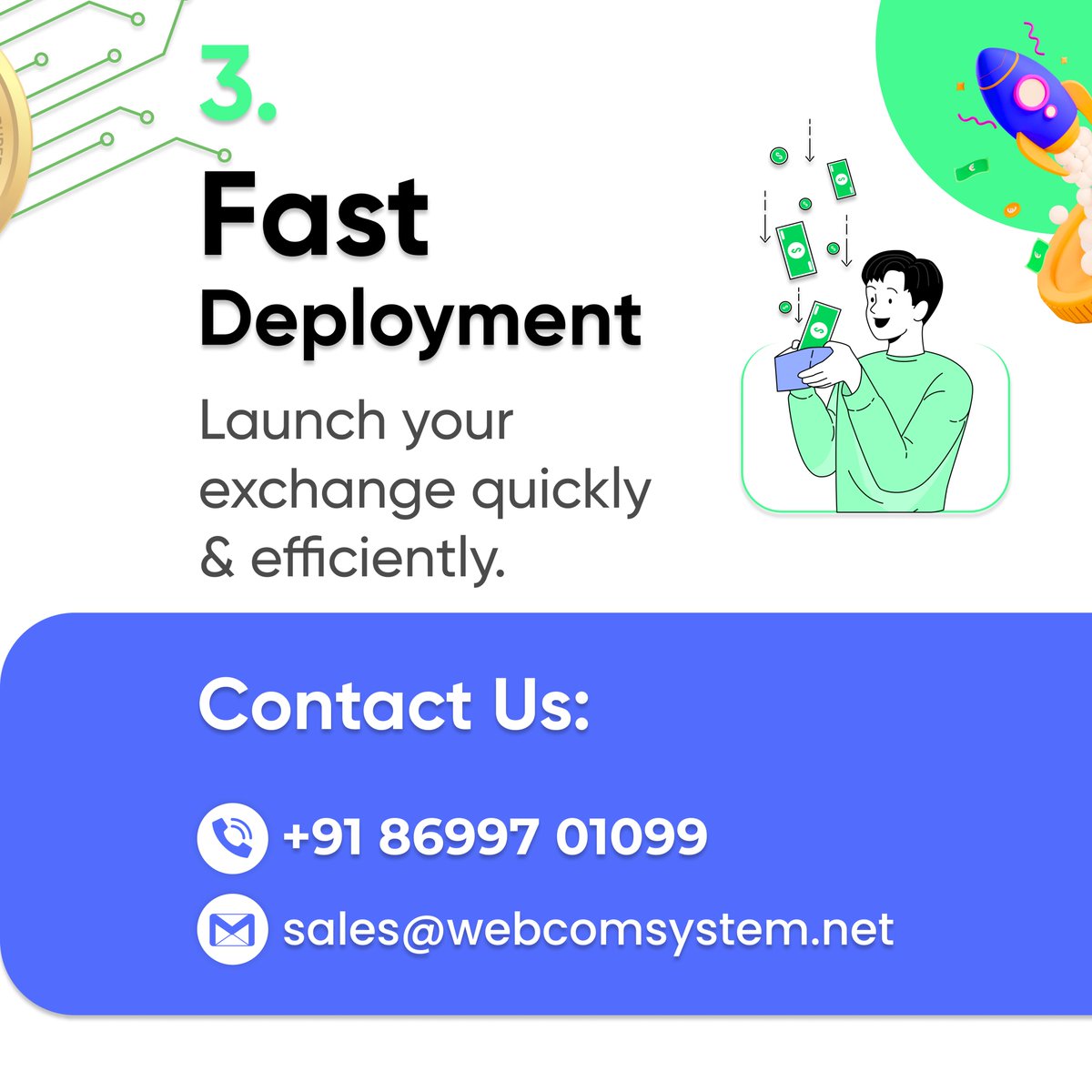 webcomsystem's tweet image. 💰 Enter the Future of Digital Trading

🚀 𝐂𝐫𝐞𝐚𝐭𝐞 𝐘𝐨𝐮𝐫 𝐎𝐰𝐧 𝐃𝐢𝐠𝐢𝐭𝐚𝐥 𝐂𝐮𝐫𝐫𝐞𝐧𝐜𝐲 𝐄𝐱𝐜𝐡𝐚𝐧𝐠𝐞 𝐓𝐨𝐝𝐚𝐲

🌎 bit.ly/4iYB1Jx
📧 sales@webcomsystem.net

#CryptoExchange #BlockchainTechnology #WebcomSystems #FintechSolutions #CryptoBusiness