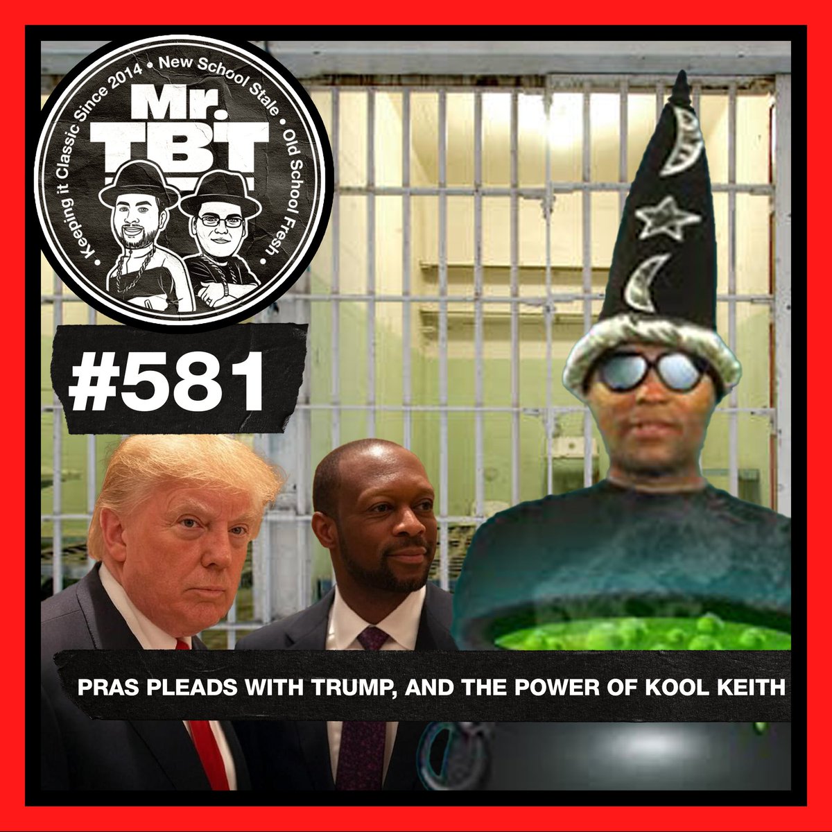 We bring you Nate Dogg’s family frustration, <a href="/WeAreDeLaSoul/">De La Soul</a>  reuniting with Prince Paul, Pras pleads for mercy, the return of Murder Mase, Wu Tang and some bad AI, and we preach the power of the Wizard, <a href="/UltraMan7000/">Kool Keith</a> . mrthrowbackthursday.com/ep0581/