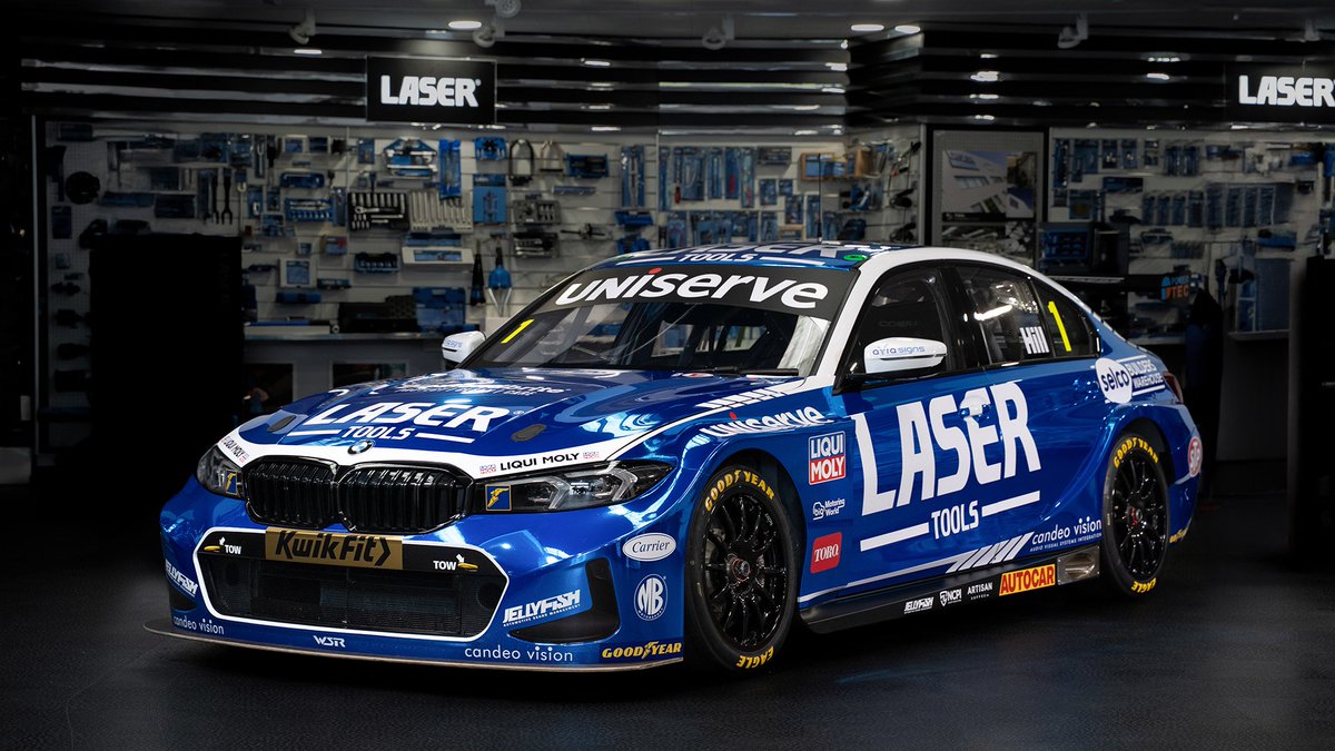🚨HERE IT IS!🚨Proudly carrying #1, this is the new-look Laser Tools Racing with MB Motorsport BMW 330i M Sport, with which Jake Hill aims for back-to-back BTCC titles in 2025. tinyurl.com/ys6k83jw

More pics 👇

📸 MB Motorsport