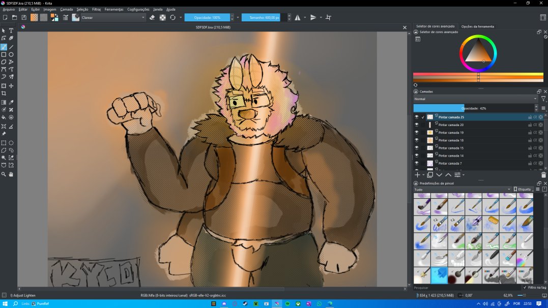 KySo_Do_Artes's tweet photo. Fiz esse desenho tentando fazer um corpo inteiro e iluminação
Pfv ignora o pacotão em baixo to aprendendo ainda 😭
#furry #furryart #chubby #bara #chubbybara #moath #gay #furyrart #art #artdigital #krita https://t.co/x4hlYcTWfU