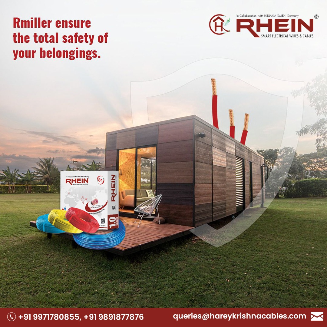 rheinwirescable's tweet image. #RheinWires #SmartWiring #HomeSafety #ElectricalProtection #PureCopper #FireResistant #SecureConnections #SafetyFirst #PowerUp #QualityMatters