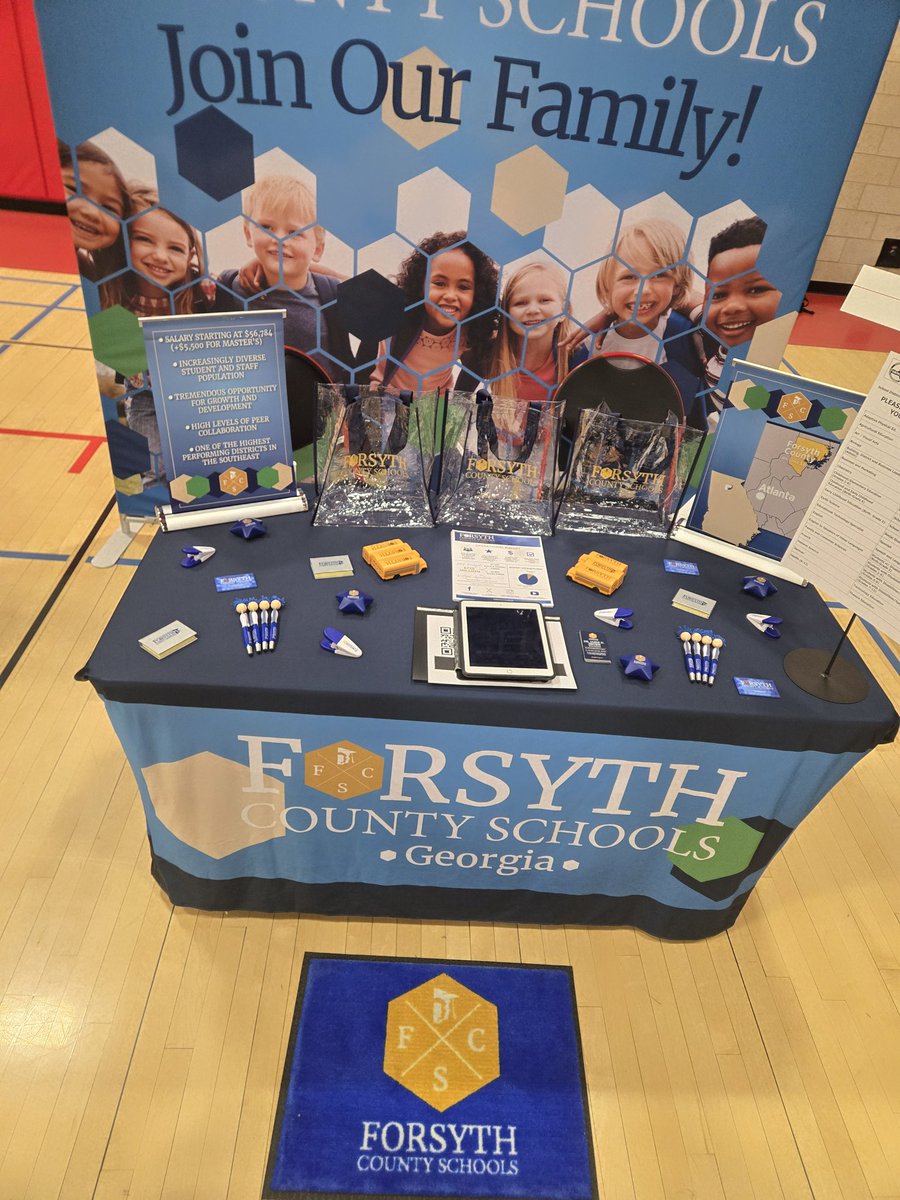 Waaaaaaaaay up north today in Upstate New York on the campus of <a href="/suny_cortland/">SUNY Cortland</a> for tue CNYCDA Teacher Recruitment Day. Wow! Upstate NY, gorgeous! #GoDragons <a href="/FCSchoolsGA/">Forsyth County Schools</a> #whereisdrbrown #comeworkinFCS #ontheroadagain
#joinourfamily