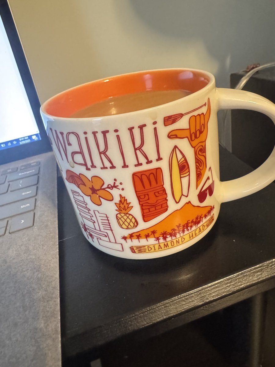 The perfect mug for this morning! ☕️ 🤙🏻