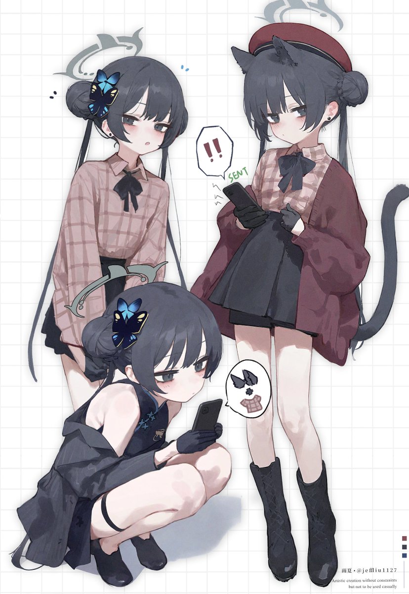 試着 #ブルアカ