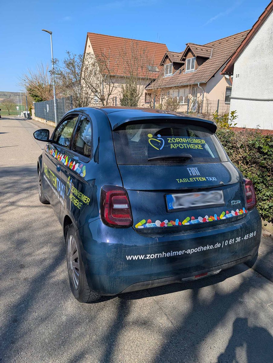 Mit dem #TablettenTaxi heute in den sonnigen #Frühlingsanfang fahren. #Rheinhessen
