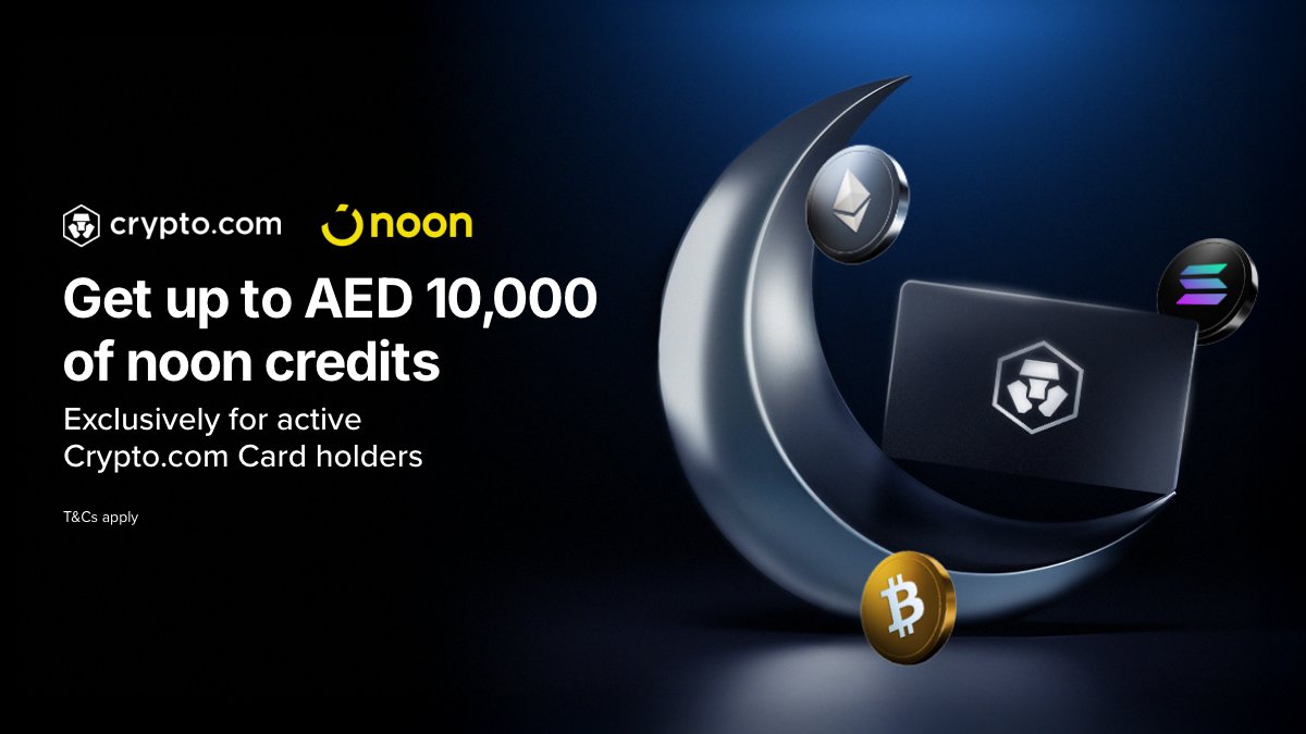 UAE] https://t.co/vCNztATkNg x Noon Campaign We are thrilled to offer an  exclusive deal to our users as we continue celebrating Ramadan 🎉 Get up to  AED 10,000 of Noon Credits, exclusively for