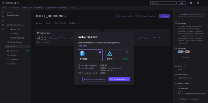 haycanal's tweet image. La compañía de data streaming @confluentinc ha dado a conocer avances significativos en #tableflow , una forma de acceder a datos 📑 operativos desde almacenes y lagos de datos haycanal.com/noticias/21686…