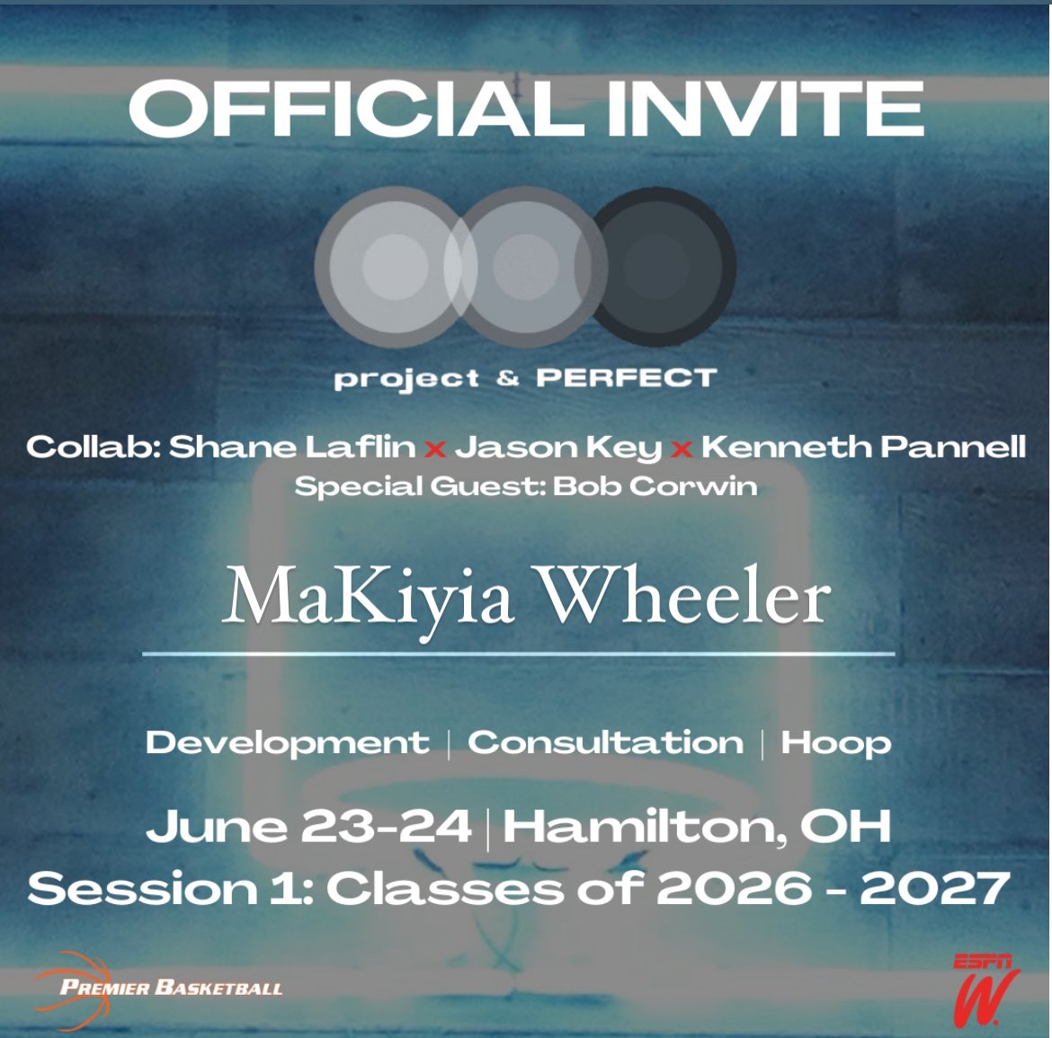 Makiyia Wheeler (@makiy2027) on Twitter photo Thank you so much <a href="/ShaneLaflin/">Shane Laflin</a> <a href="/bballjkey/">Jason Key</a> and <a href="/KPannell71/">“KP”</a> for the invitation. I can’t wait to compete against some of the nations best! <a href="/ESPN_WomenHoop/">ESPN Women's Hoops</a> <a href="/PBRhoops/">Premier Basketball</a> <a href="/PRJCTandPRFCT/">Project & PERFECT</a> <a href="/PGHAkeem/">Akeem Webb</a> <a href="/alyxwhite_/">Alyx White</a> <a href="/MeadeHoops/">Amanda Meade</a> <a href="/Coachthack/">Joey Thacker</a> Thank you so much <a href="/ShaneLaflin/">Shane Laflin</a> <a href="/bballjkey/">Jason Key</a> and <a href="/KPannell71/">“KP”</a> for the invitation. I can’t wait to compete against some of the nations best! <a href="/ESPN_WomenHoop/">ESPN Women's Hoops</a> <a href="/PBRhoops/">Premier Basketball</a> <a href="/PRJCTandPRFCT/">Project & PERFECT</a> <a href="/PGHAkeem/">Akeem Webb</a> <a href="/alyxwhite_/">Alyx White</a> <a href="/MeadeHoops/">Amanda Meade</a> <a href="/Coachthack/">Joey Thacker</a>