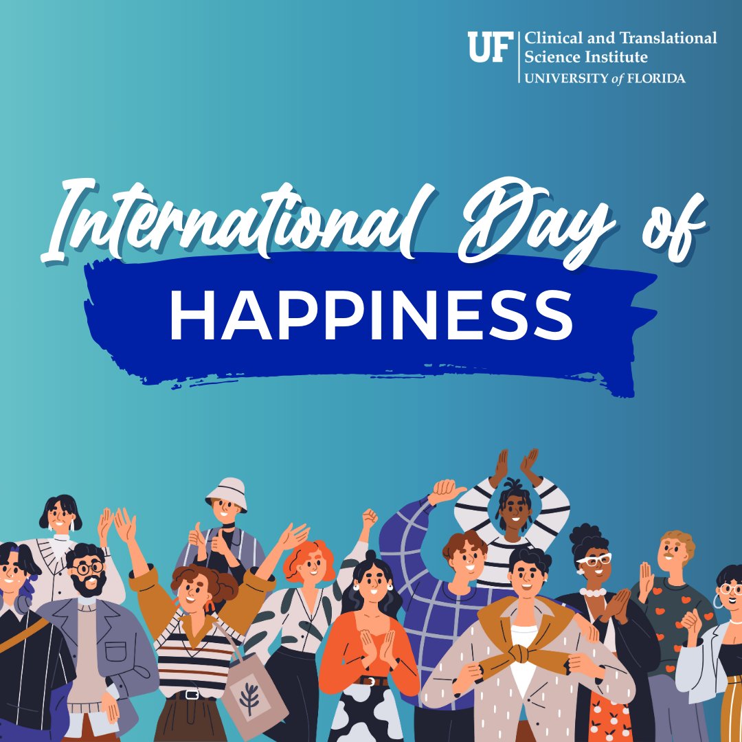 🌟Today is International Day of Happiness 😄! International Day of Happiness recognizes the importance of happiness and well-being as universal goals and aspirations in the lives of people around the world. #DayofHappiness #UFCTSI 
Learn more here 👉️ un.org/en/observances…