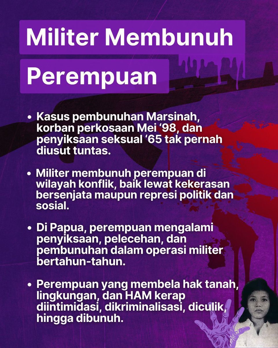 zchtaa's tweet photo. Let me drop this first

PEREMPUAN MENOLAK REVISI UU TNI, PEREMPUAN MELAWAN

#TolakRUUTNI
#TolakRevisiUUTNI
#PeringatanDarurat 
#IndonesiaGelap
#TolakDwifungsiABRI https://t.co/BGOcWNc2ft