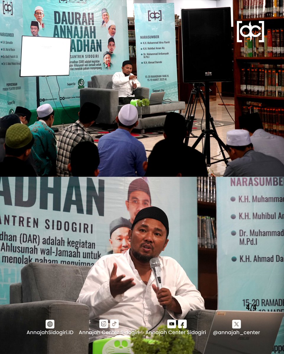 Hari Ketiga Daurah Annajah Ramadan 1446 H | KH. Ahmad Dairobi.

#kajiansunnah #Sidogiri #Annajahcentersidogiri