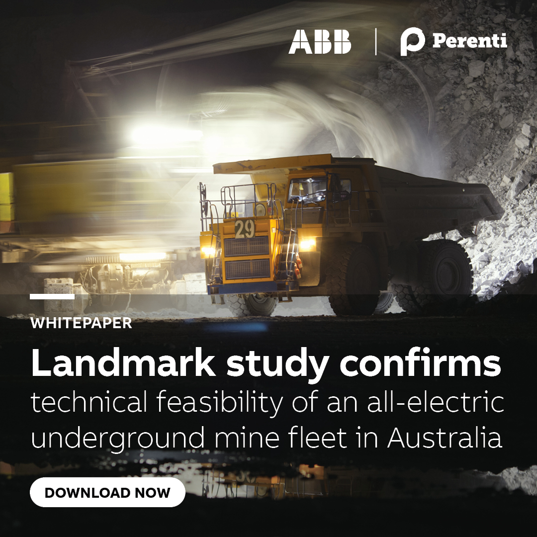 ABB_Mining's tweet photo. Think mining’s future is diesel? Think again!
ABB & Perenti's study shows BEV fleets cut emissions, improve air quality & reduce noise, while staying productive.⚡Get the roadmap to electrification👉https://t.co/AXaQ0mLavy
#eMine #ElectricMine #ABB #Perenti https://t.co/HkDcVNsxiT