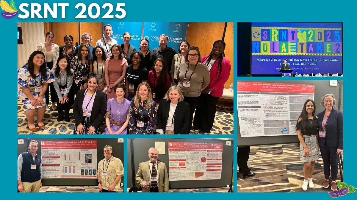 The 2025 Annual Meeting of the Society for Research on Nicotine &amp; Tobacco (SRNT) was a success! INTS members presented over 40 presentations across a wide range of research over the 3 1/2 day conference in New Orleans, LA. 

We will see you next year, SRNT!