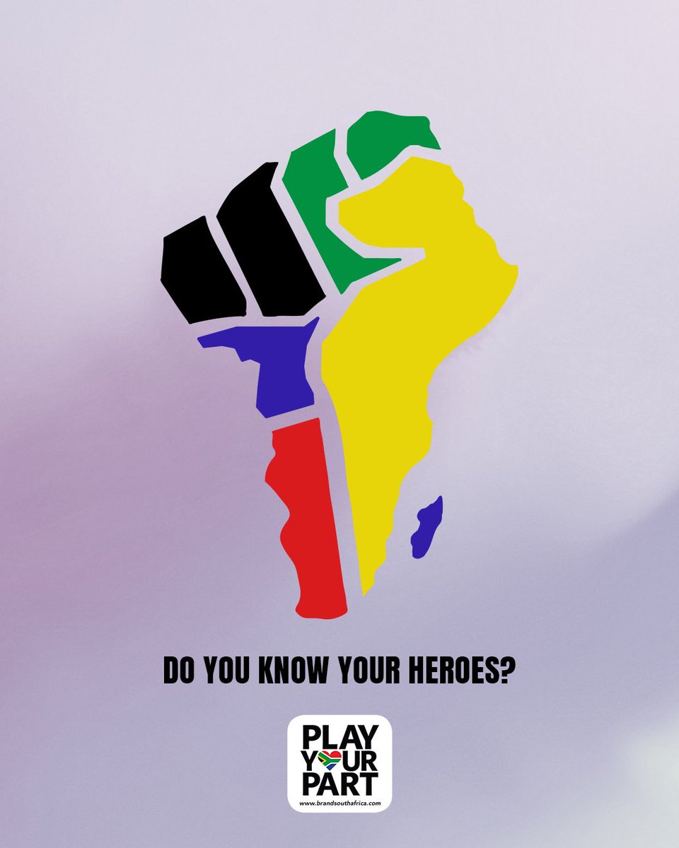PlayYourPartSA's tweet image. South africa has been graced with heroes who have played a huge part within the communities. The question is do you know your heroes. Guess the quote from the next slides and see if you really know your heroes. #PlayYourPart #SAheroes #TriviaChallenge #HumanRightsDay