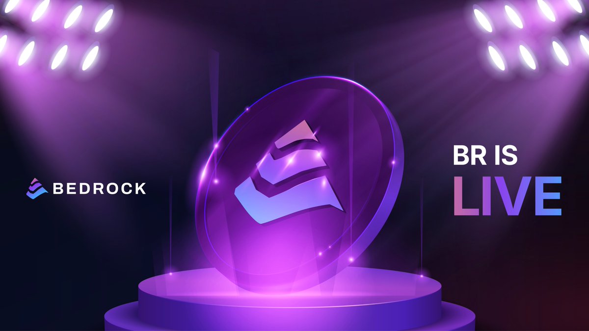 Look who's here. 👀 Yep, our $BR token is now officially live! 🙌

Here’s the official contract address: 0xff7d6a96ae471bbcd7713af9cb1feeb16cf56b41.

Eligible users can now claim their $BR on claim.bedrockdao.com. The claim window opens on March 20 at 1:00 PM UTC and will