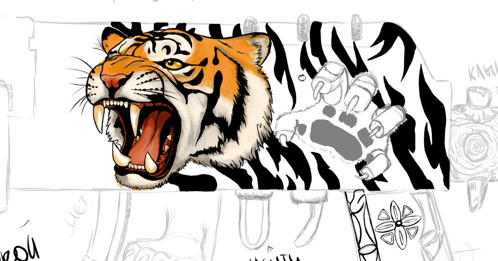 Axen_qwq's tweet image. Have a nice day 🐯