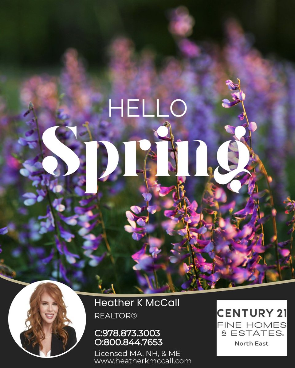 HeatherKMcCall1's tweet photo. Spring is here! 🌸✨ Say hello to longer days, warmer sunshine, and a season of fresh beginnings. It’s a time for growth, renewal, and embracing the beauty of nature in full bloom. Happy first day of spring!

#springvibes #realestate #naturelovers #realestategoals #spring https://t.co/5OwnNFHWU2