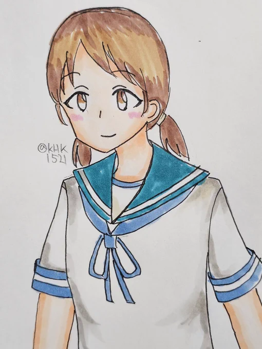 白雪ちゃん#艦これ版真剣お絵描き60分一本勝負_20250320#白雪進水日 