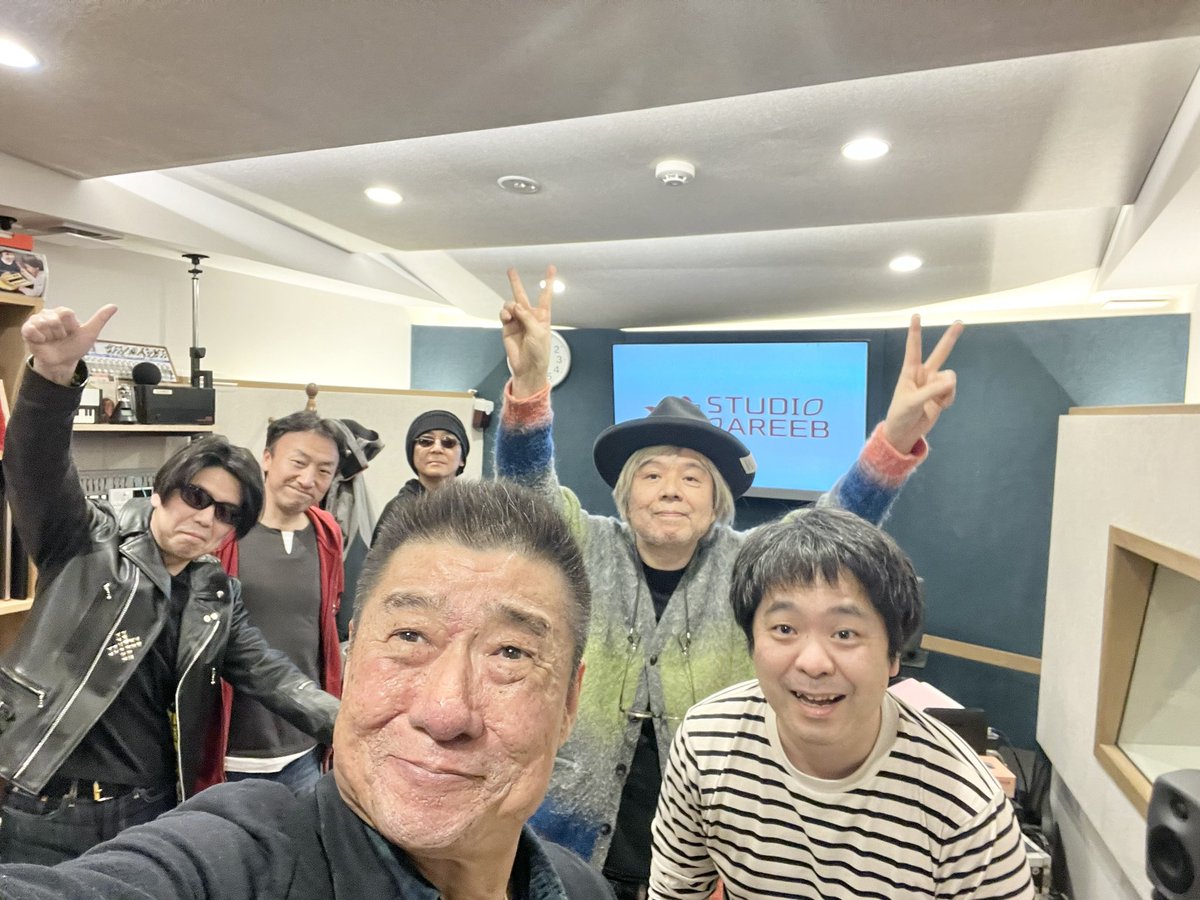 有頂天レコーディング
進んでます♫