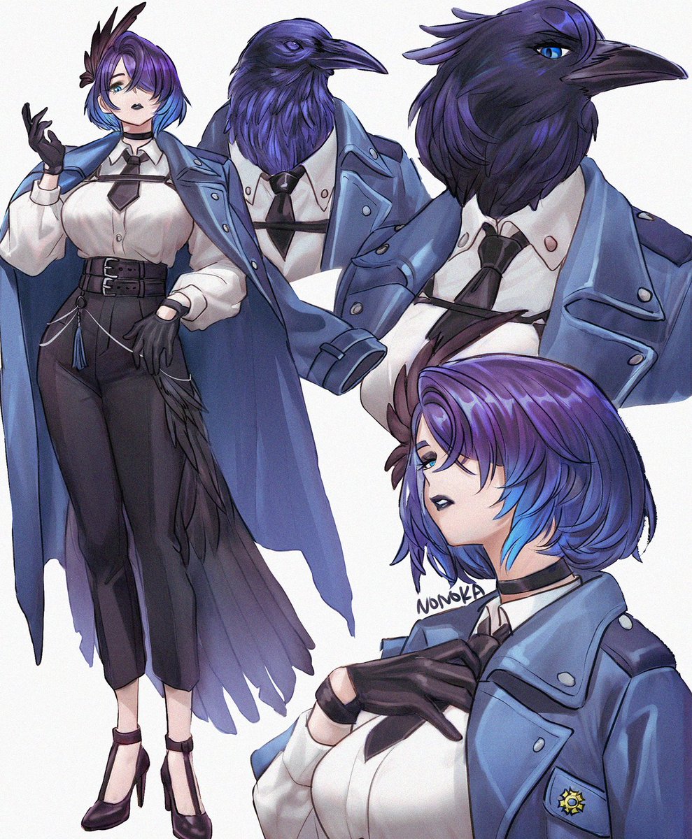 🐦‍⬛Crow! Woman !🐦‍⬛Crow Woman!