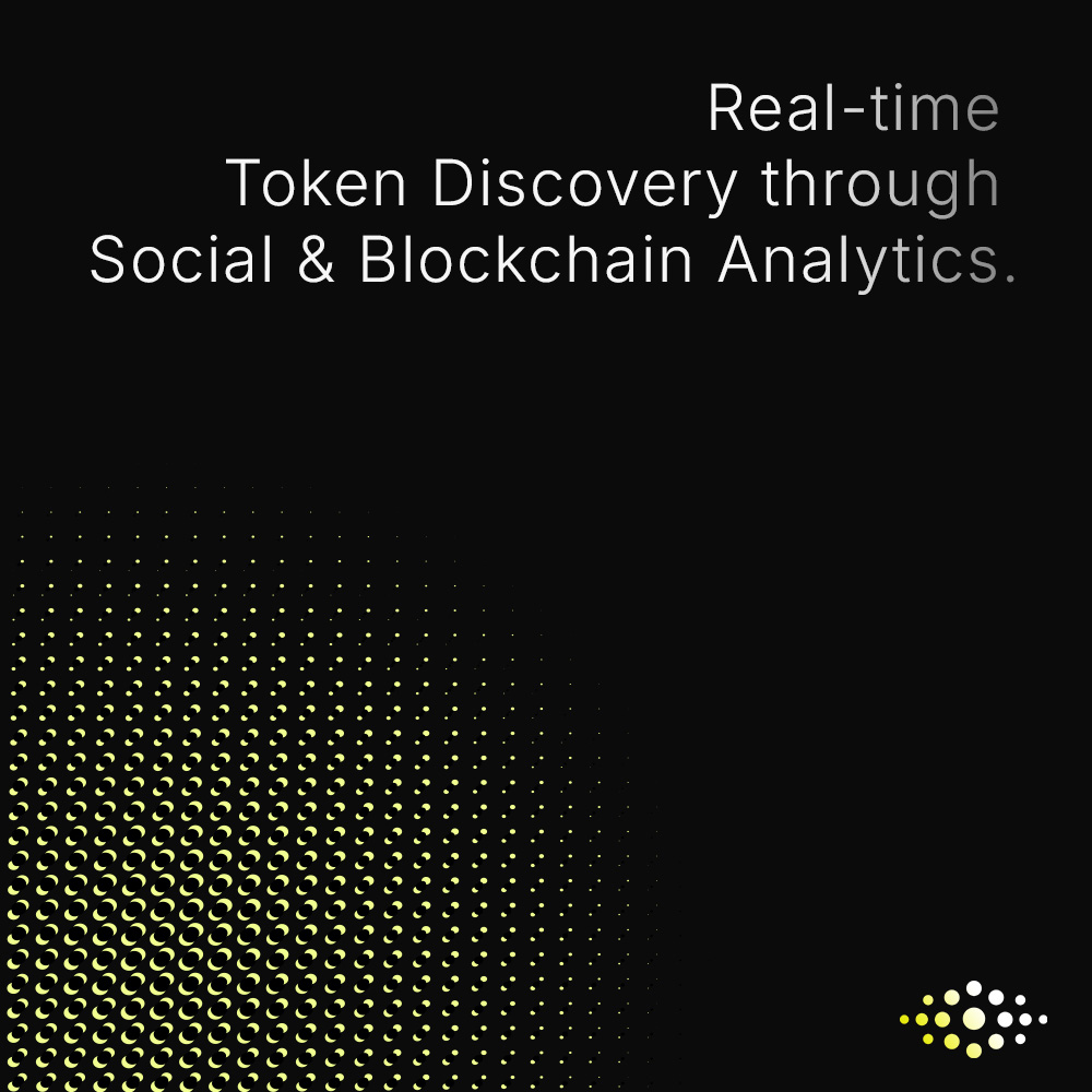 Real-time Token Discovery through Social &amp; Blockchain Analytics - That's how the Trenchr application works. 

Join us now: trenchr.xyz | t.me/trenchr_app
