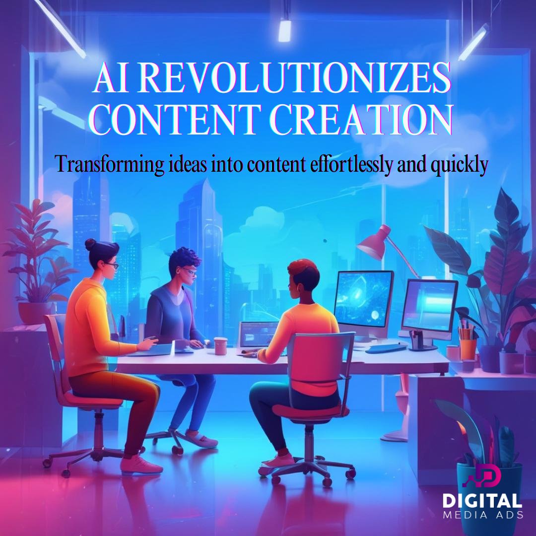 🤖✨ AI-Generated Content: The Future of Digital Marketing? 🚀
digitalmediaads.in for expert insights &amp; services.
📲 Follow us for more updates → @digitalmediaadsindia 🔥
#AIMarketing #AIContentCreation #ChatGPT #JasperAI #MarketingTrends #DigitalMarketing