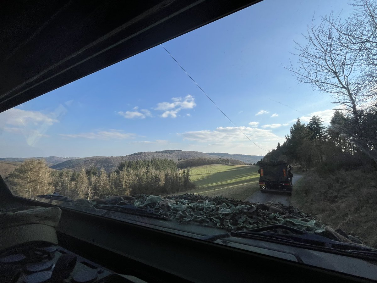 Great training in great terrain.